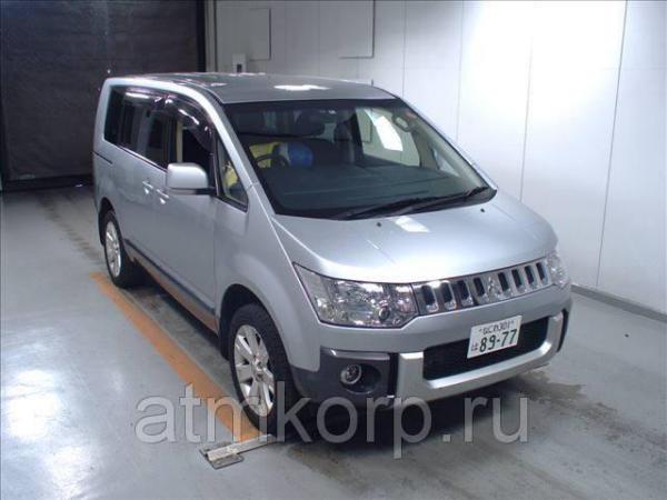 Минивэн 5 поколение MITSUBISHI DELICA D 5 гв 2014 полный привод 4 wd 8 мест пробег 95 т.км цвет серебристый